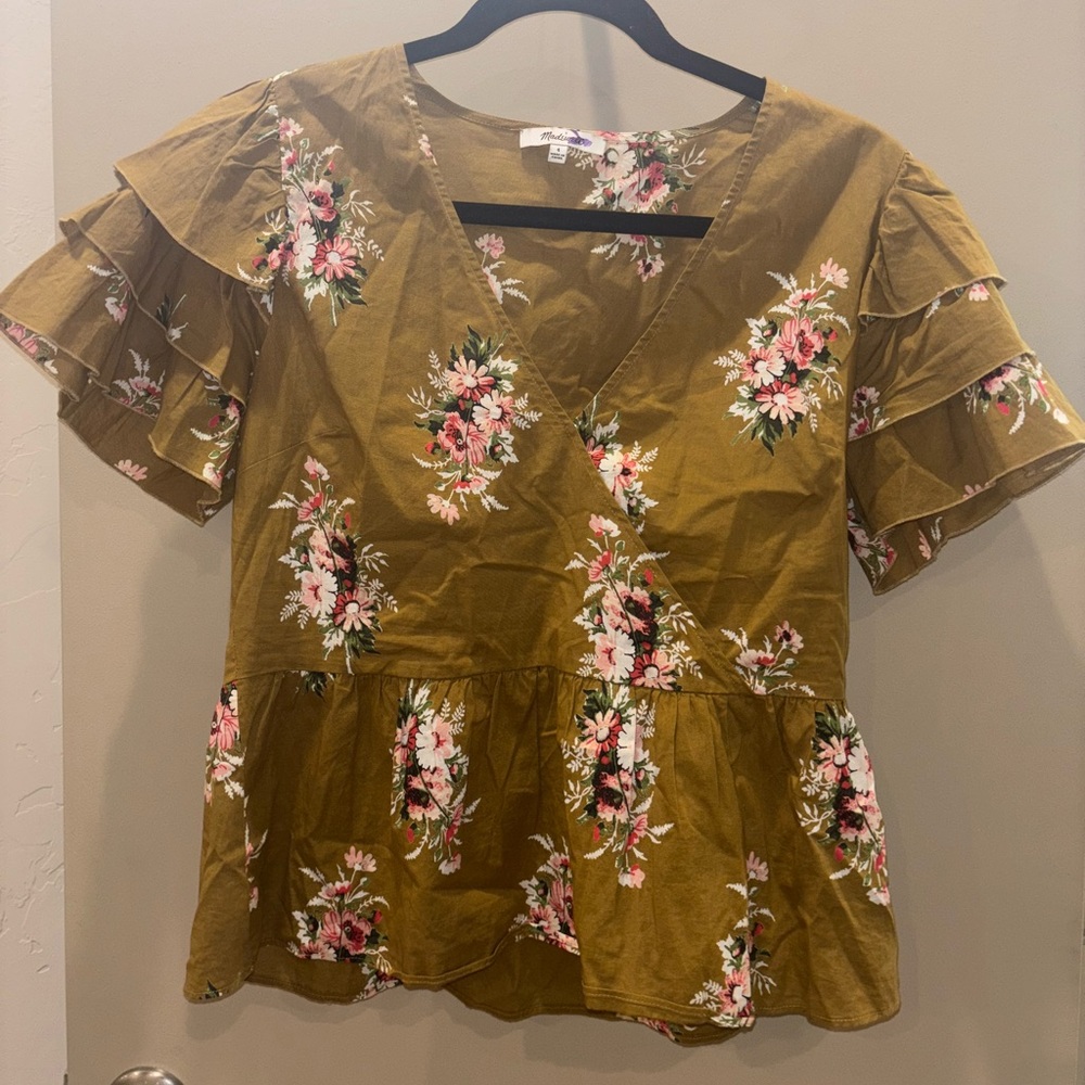 Madewell Women’s Floral Top